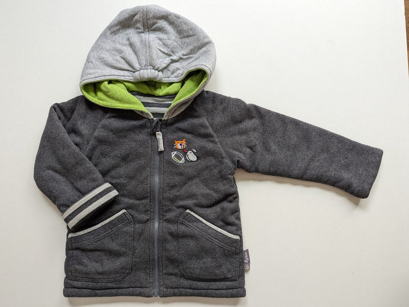 Weiche Wendejacke, wattiert - Sigikid, Junge Gr.86