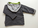 Weiche Wendejacke, wattiert - Sigikid, Junge Gr.86