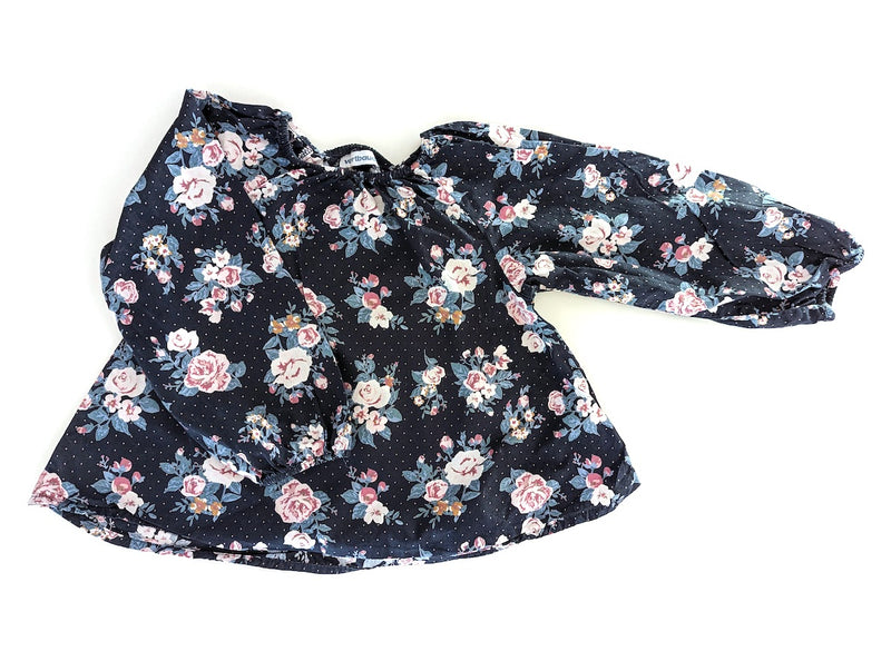 Bluse mit Blumen - Vertbaudet Gr.92