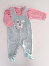 2er Set, Strampler mit Langarmshirt, Lama - Sterntaler, Mädchen Gr.62