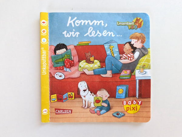 Unkaputtbar-Bilderbuch; Komm, wir lesen ... - Baby Pixi, +12Monate