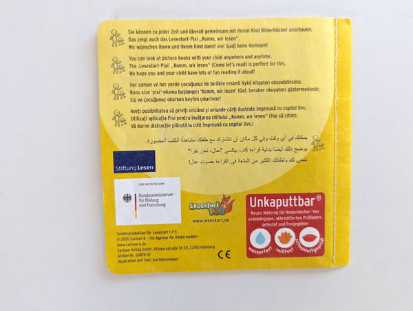 Unkaputtbar-Bilderbuch; Komm, wir lesen ... - Baby Pixi, +12Monate
