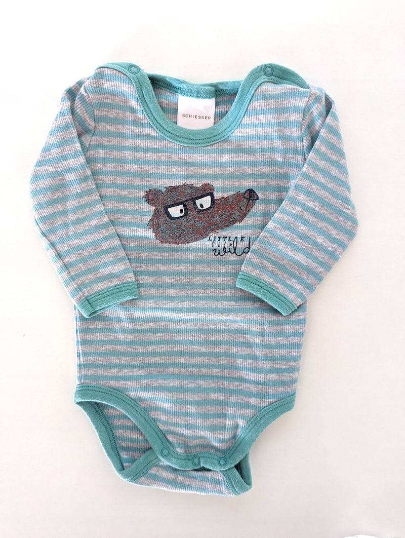Body langarm - Schiesser, Unisex Gr.56