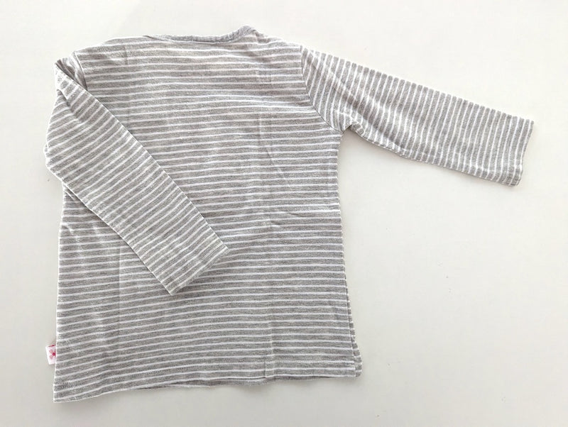 Langarmshirt, Schmetterlinge - Salt & Pepper, Mädchen Gr.68