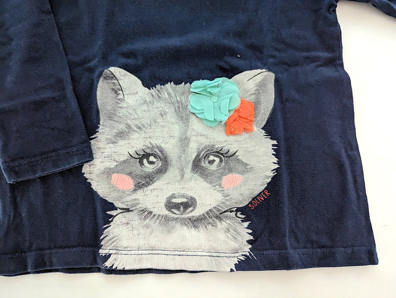 Langarmshirt, Waschbär - S.Oliver, Mädchen Gr.86