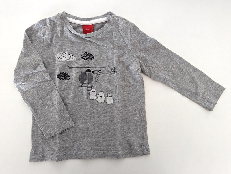 Langarmshirt, 3 kleine Geister - S.Oliver, Gr.80/86