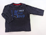 Langarmshirt, i only play loud - Esprit, Junge Gr.80