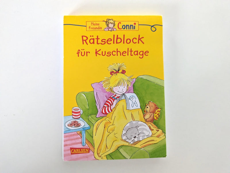 *Neu* Meine Freundin Conni; Rätselblock für Kuscheltage - Carlsen, ab 4 Jahren