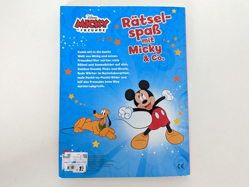 *Neu* Rätselspaß mit Micky & Co. - Disney, ab 4 Jahren