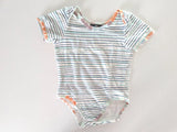 T-Shirt-/ Kurzarmbody - Pünktchen Komma, Strich, Mädchen Gr.74/80
