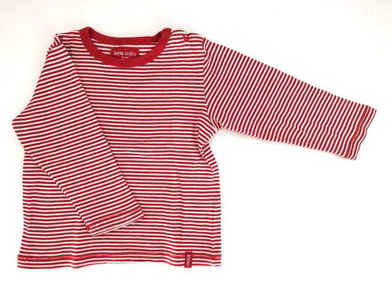 Bio Baby Langarmshirt, gestreift - Lana Baby, Unisex Gr.86/92
