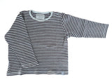 Bio Baby Langarmshirt, gestreift - Lana Baby, Unisex Gr.86/92