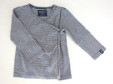 Bio Baby Wickelshirt, gestreift - Lana Baby, Unisex Gr.74/80