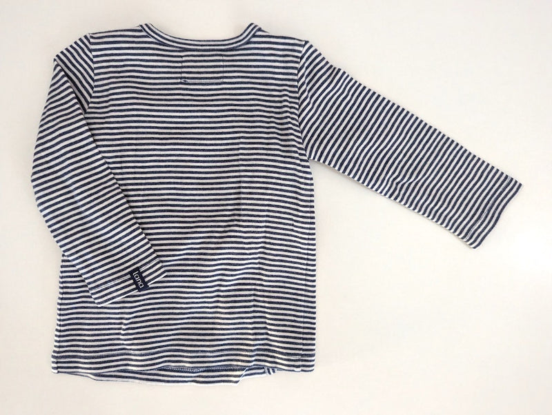 Bio Baby Wickelshirt, gestreift - Lana Baby, Unisex Gr.74/80