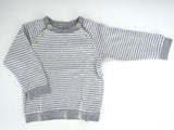 Bio Baby Pullover, gestreift - Lana Baby, Unisex Gr.86/92