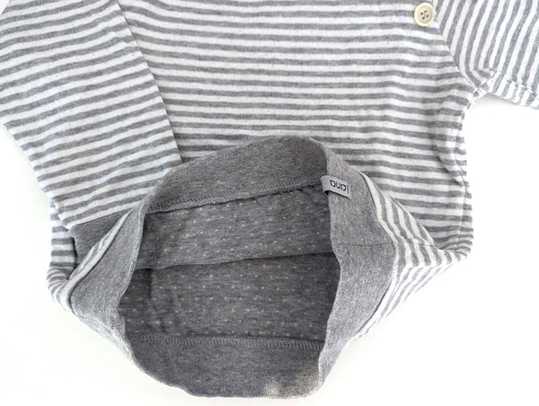 Bio Baby Pullover, gestreift - Lana Baby, Unisex Gr.86/92