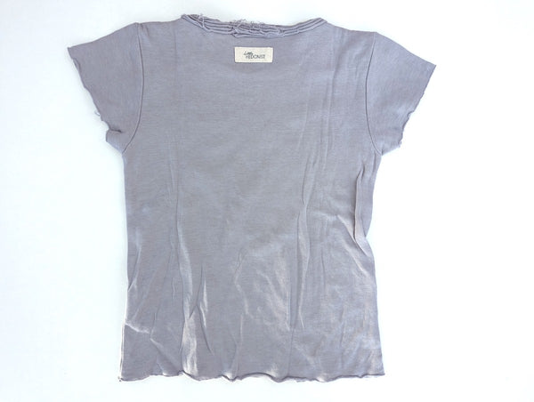 Organic T-Shirt im Used-look - Little Hedonist, Mädchen Gr.92