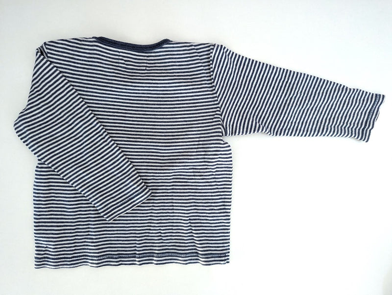 Bio Baby Langarmshirt, gestreift - Lana Baby, Unisex Gr.86/92