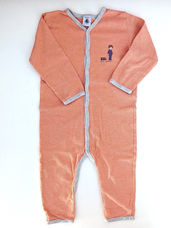 Schlafoverall - Petit Bateau, Unisex Gr.86/92