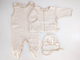 3tlg.Newborn Set, Organic - hessnatur, Unisex Gr.50/56