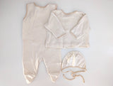 3tlg.Newborn Set, Organic - hessnatur, Unisex Gr.50/56