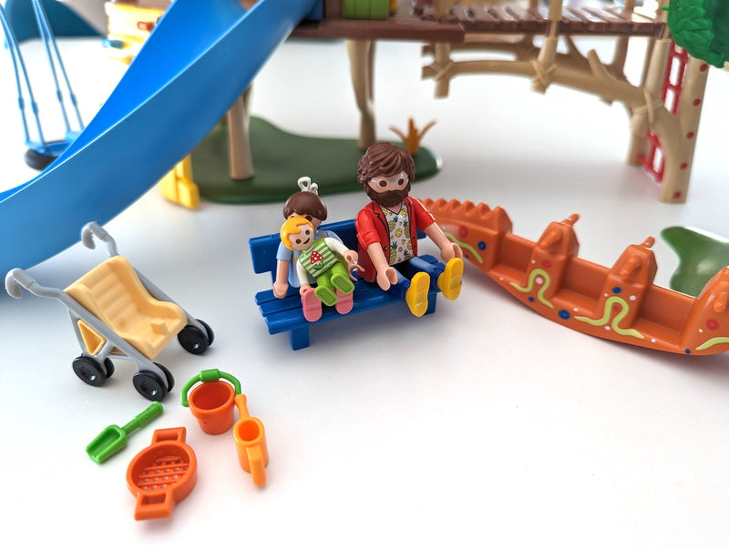 Abenteuerspielplatz mit Kletterwand - Playmobil 70281, ab 4 Jahren