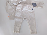 Organic Jogginganzug / Hausanzug mit Kapuze - Little Label, Mädchen Gr.86