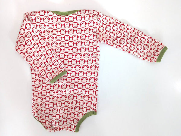 Body langarm, Monkey - Loud + Proud, Unisex Gr.74/80