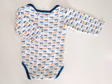 Body langarm, Hirsch - Sense Organics, Unisex Gr.74/80