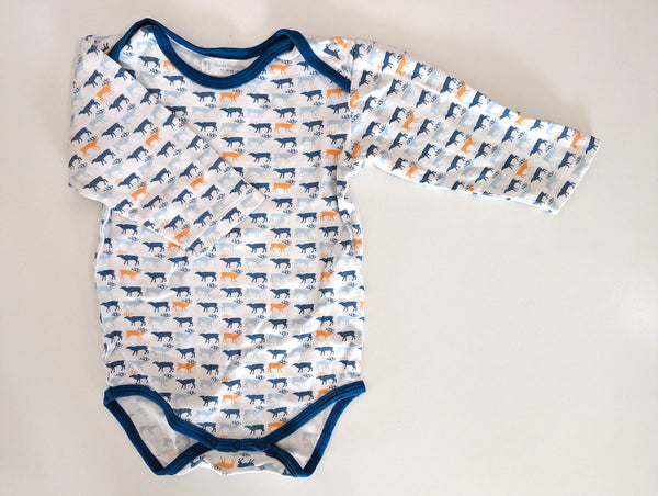 Body langarm, Hirsch - Sense Organics, Unisex Gr.80/86