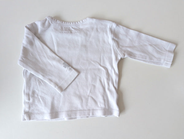 Langarmshirt, Glücksklee- S.Oliver, Unisex Gr.50/56