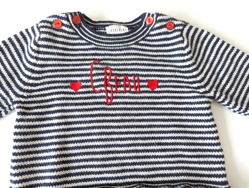 Strickpullover mit Wolle- Carrément Beau, Mädchen Gr.56/62