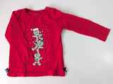 Langarmshirt, Lebkuchenmännchen - Blue Seven, Mädchen Gr.86
