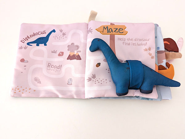 Großes 3D Entdecker-Babybuch mit Dinos - Rohs, ab 9 Monate