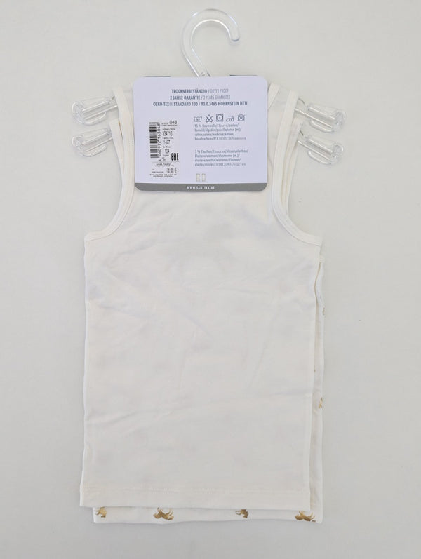 *Neu* 2er Pack, Unterhemden mit Pferd - Sanetta, Gr.104