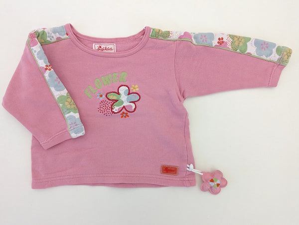 Sweatshirt, Flower - Sigikid, Gr.80/86