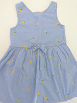 Sommerkleid mit Zitronen - H&M, Gr.110