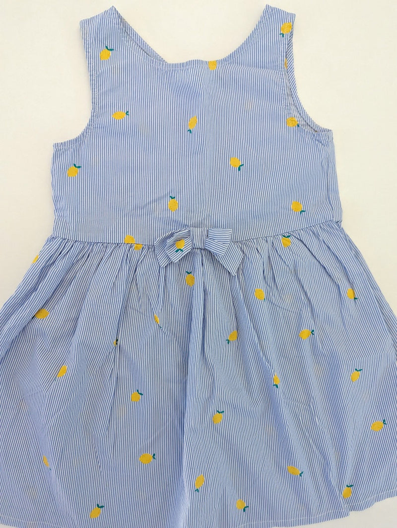 Sommerkleid mit Zitronen - H&M, Gr.110