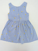 Sommerkleid mit Zitronen - H&M, Gr.110
