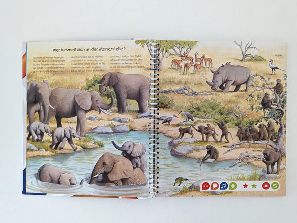 Entdecke die Tiere Afrikas - TipToi Buch, 4-7 Jahre