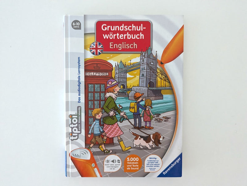 *Neuwertig* Grundschulwörterbuch, Englisch - TipToi Buch, 6-10 Jahre