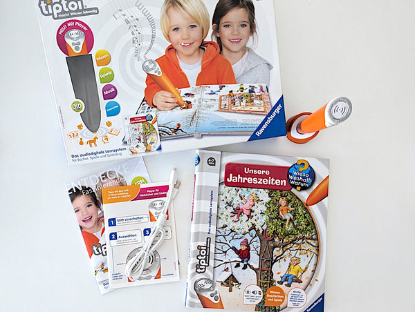 Starter-Set, Stift mit Player und unsere Jahreszeiten-Buch - TipToi, 4-7 Jahre