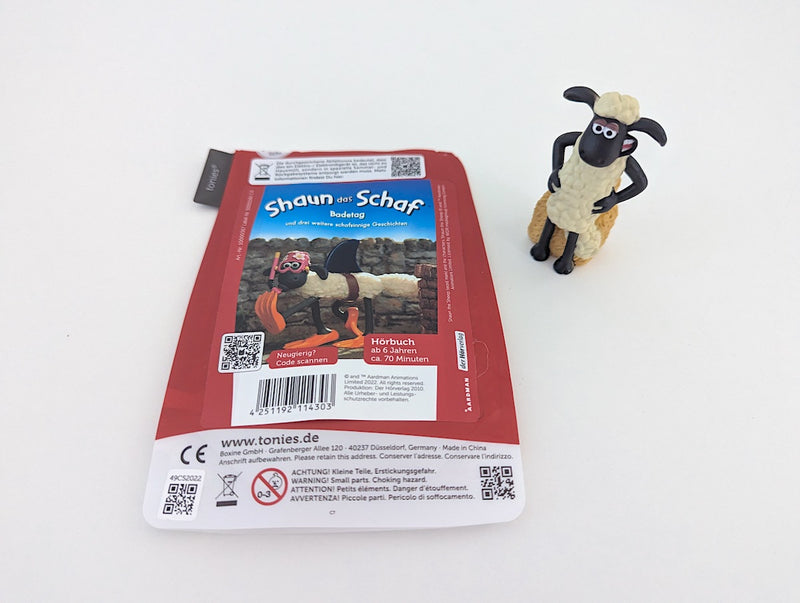 Shaun das Schaf, Badetag - Tonies Hörbuch, ab 6 Jahren