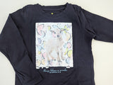 Langarmshirt mit Wendepailletten- Tom Tailor, Mädchen Gr.104/110