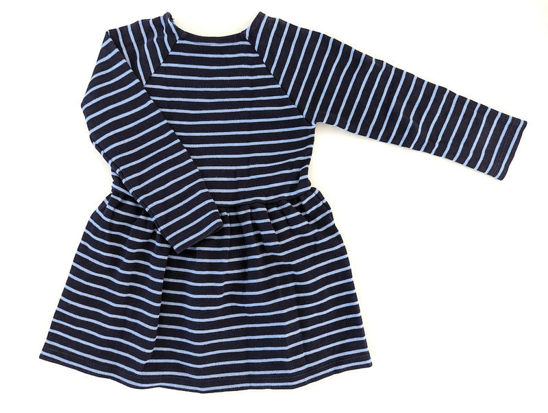 Langarmkleid für kühlere Tage - Petit Bateau, Gr.104/110