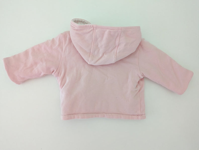 Weiche Wendejacke, wattiert - Bornino, Mädchen Gr.62/68