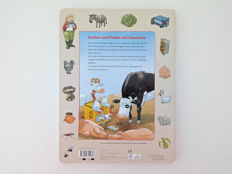 Das große Lieselotte, Such- und Findebuch - Ravensburger, 2+ Jahre