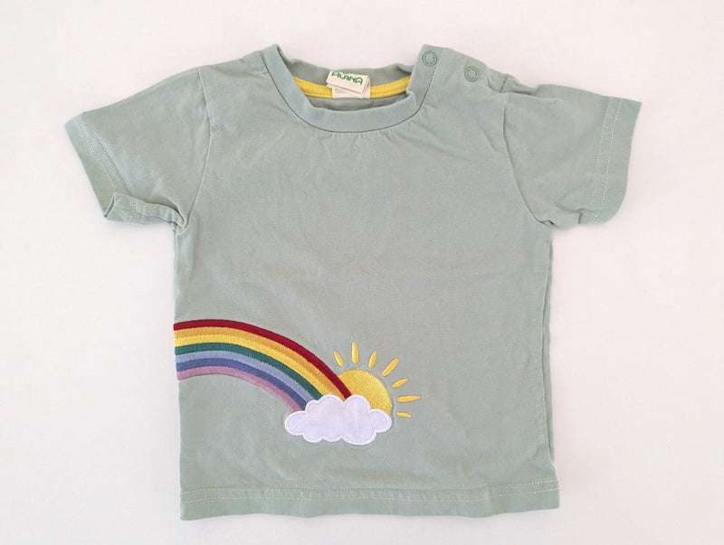 T-Shirt, Regenbogen - Alana, Mädchen Gr.74