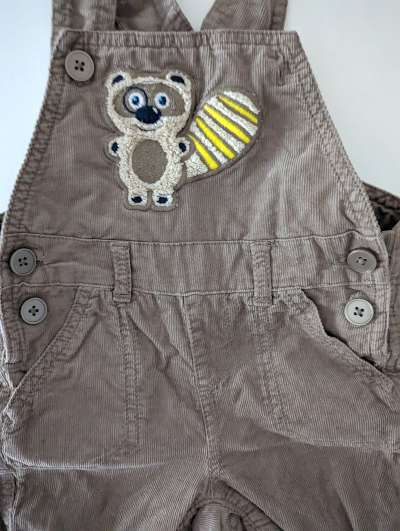 Latzhose aus Cord, gefüttert - Topomini, Junge Gr.56