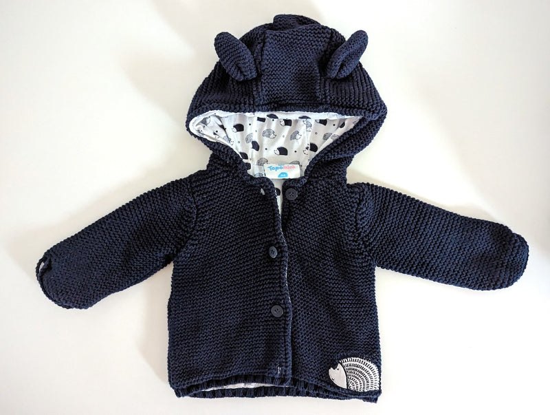 Jäckchen, gefüttert - Topomini, Unisex Gr.62
